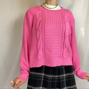 banana republic cable knit sweater